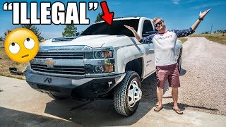 Tinting my Truck ILLEGALLY... but i don't care