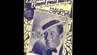 Appelez ca comme vous voulez ,,Maurice Chevalier