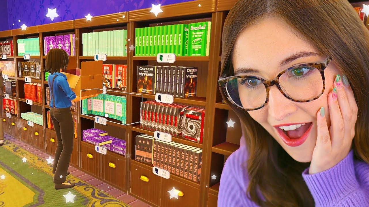 Трейлер Bookshop Simulator v0.13.1148