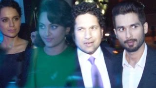 Shahid Kapoor, Sonakshi Sinha, Kangana Ranaut, Sachin Tendulkar's Night Out