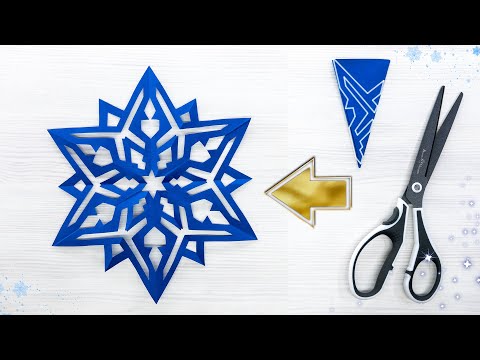How To Make A Magnificent Paper Snowflake From A4 Paper
