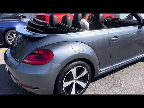 Beetle R Line convertible