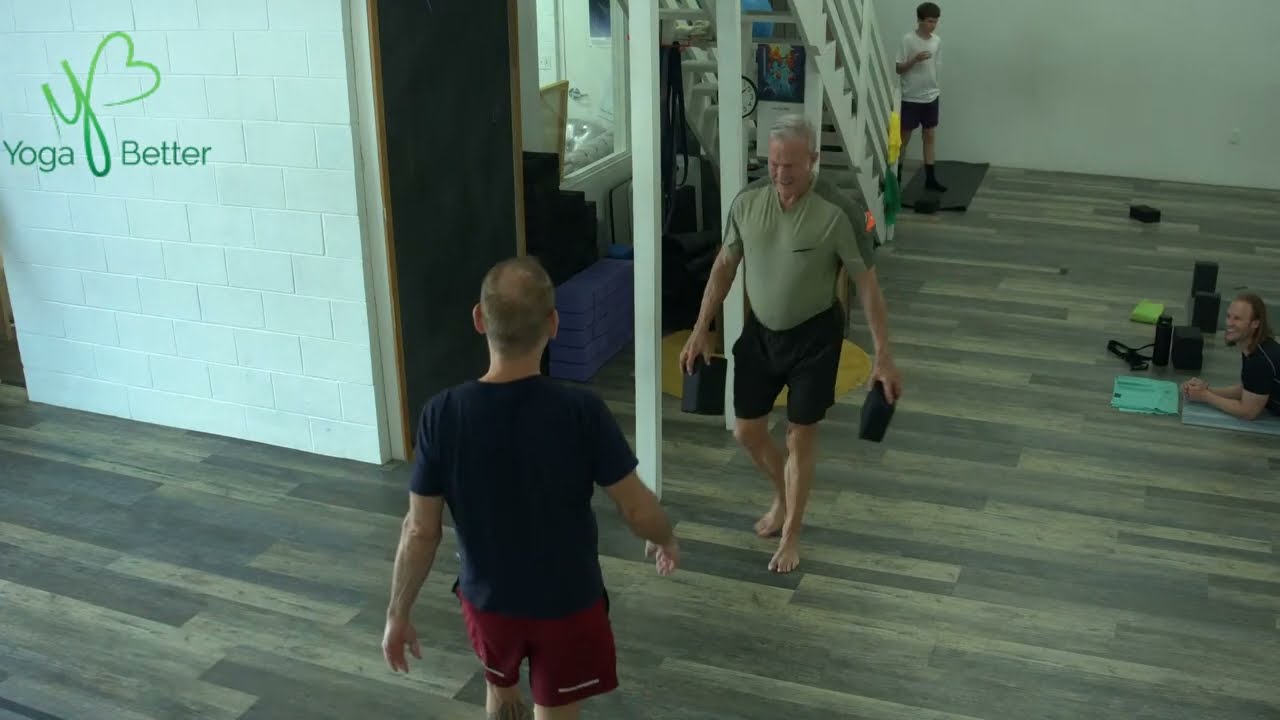 Level 1 - 6:15pm 7.10.25 w/ ANDREW @ Yoga Better Studio! (class starts @00:01:09;audio @ 00:30:53; ends @01:09:40)