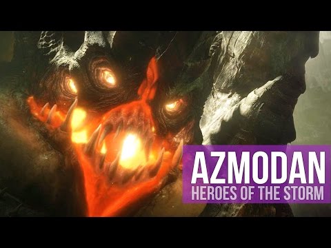 Heroes of the Storm: AZMODAN Talent Build Guide! (Gameplay)