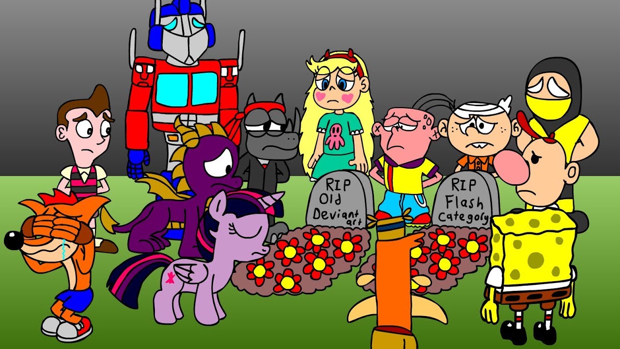 RIP Old Deviantart (Animated Farewell tribute) REUPLOADED