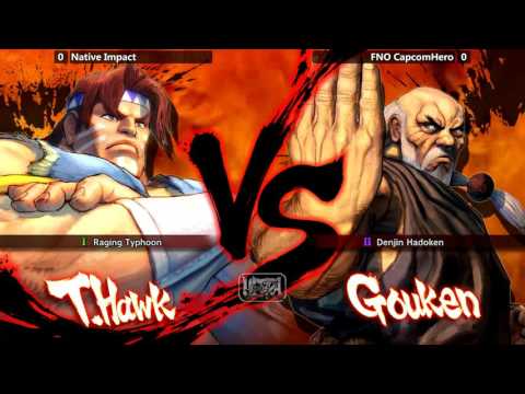 USF4 @ NLBC #148 - TSC Santhrax vs Wet Kunai / Native vs Capcoms Hero [720p/60fps]
