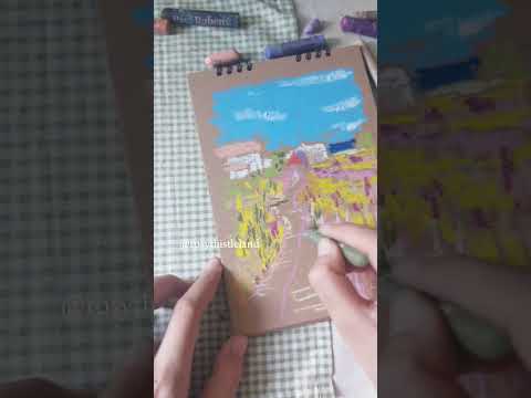 recreate painting by cuno aminet 🍃 #drawing #easydrawing #painting