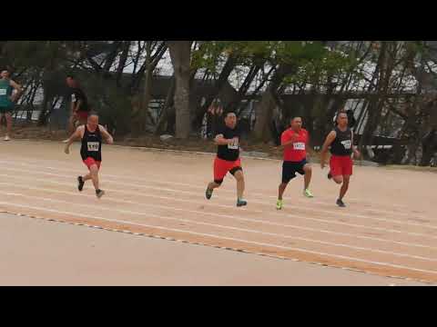 100m masculino cat 50 anos Master 2022