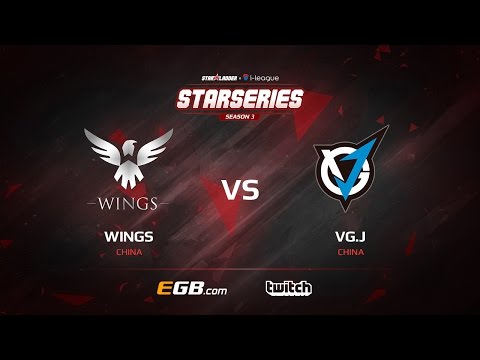 Wings vs VG.J, Game 2, SL i-League StarSeries Season 3, LAN-Final