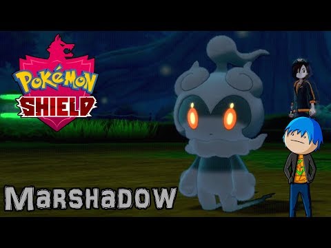 Pokemon Sword and Shield - Marshadow Gameplay "Ghost...