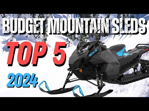 Top 5: 2024 “Budget” Mountain Snowmobiles