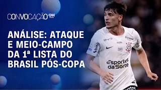 Vídeo: Os escolhidos por Ancelotti no ataque e meio-campo agradam? Convocação da Seleção é analisada na CNN
