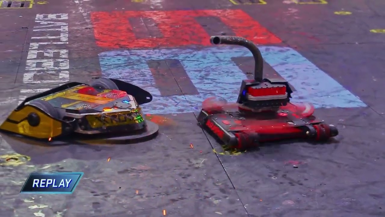 Rotator vs Bloodsport Replay // BattleBots