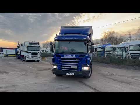 Scania P280 6x2 Rear Lift Curtainsider Manual (KY14 CYP - Law Trucks)
