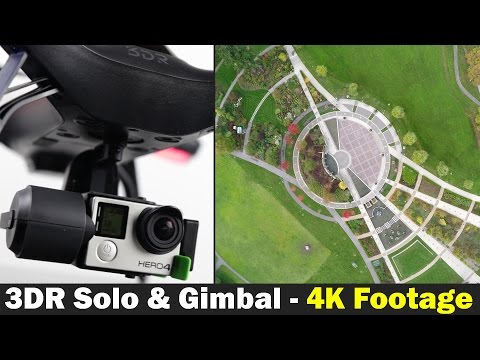 3D Robotics Solo Smart Drone With 3-Axis Gimbal - 4K Footage