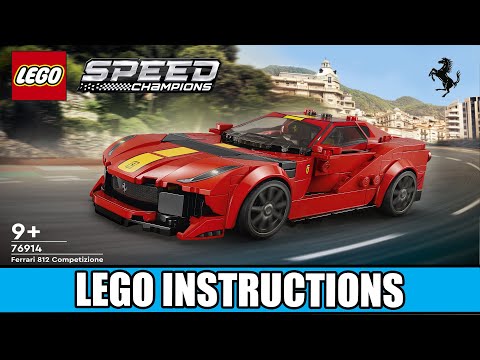 LEGO Instructions | Speed Champions | 76914 | Ferrari 812 Competizione