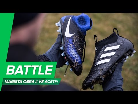 ACE17+ vs Magista Obra 2 - which is best? | Unisport Boot Battle, Nike Magista vs adidas Purecontrol
