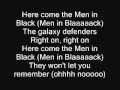 Will Smith - Men in Black Lyrics