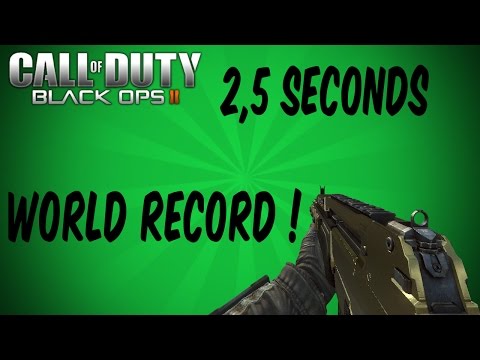 BLACK OPS 2 - WORLD'S FASTEST ACE ( 2,50 SECONDS )