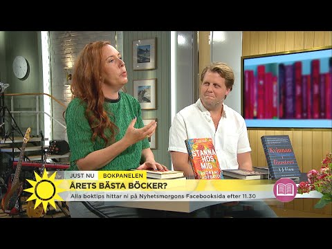 Årets bästa böcker – om Nyhetsmorgons bokmalar får välja - Nyhetsmorgon (TV4)