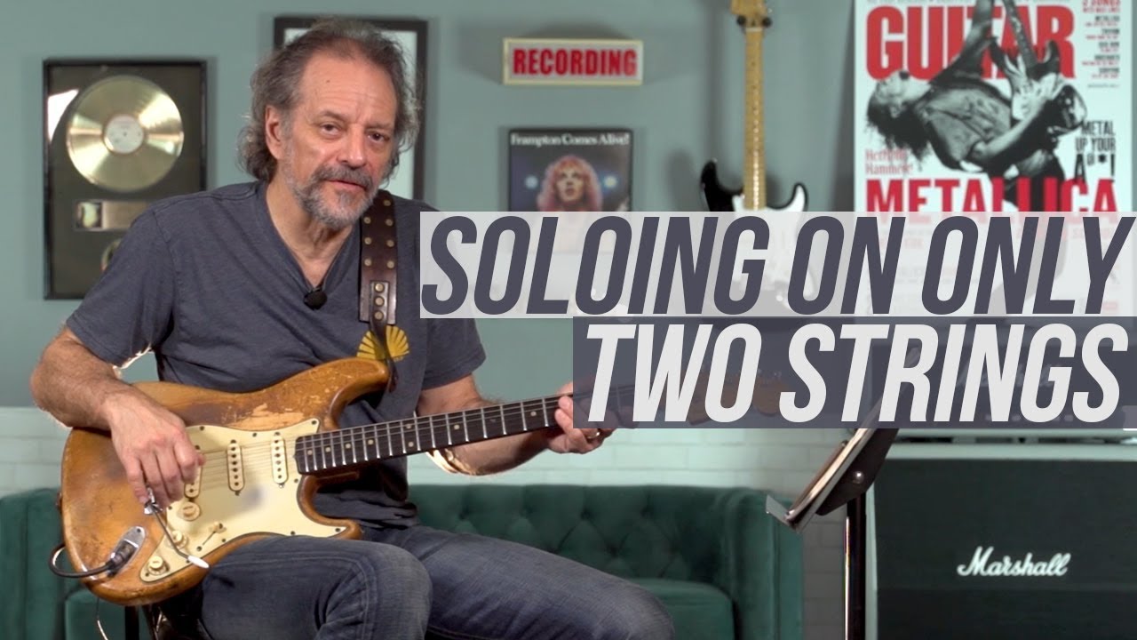 How to Make Soloing Sound Cool on Just Two Strings - YouTube