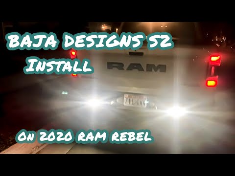 Baja Designs S2 Lighting INSTALL on 2020 RAM Rebel