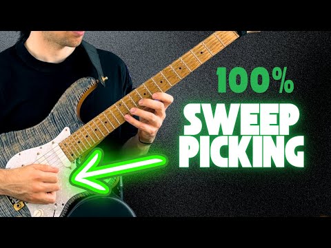 8 MIN SWEEP PICKING WORKOUT - build control and accuracy for fast arpeggios