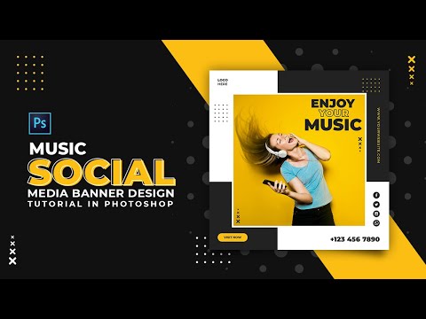 How to Design Furniture Social Media Banner Adobe Photoshop Tutorial Speed Art Grafix Mentor