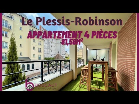 Achat Appartement T4,  Le Plessis-Robinson - Coeur de Ville - 81,56m² avec Loggia