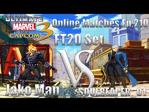 Jako Man VS SOULREAPER_01 FT20 Set (UMVC3 Online Matches Ep.210)