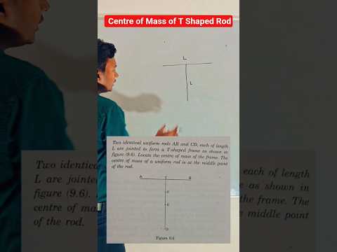 Centre of Mass of T Shaped Rod