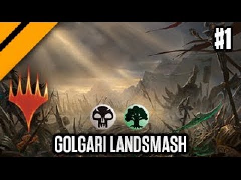 MTGA - Bo3 Constructed - Golgari Landsmash P1