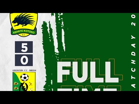Asante Kotoko (5) v. Bibiani Gold Stars (0)-highlights #gpl #highlights