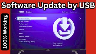 How to Update TCL Roku Tv by USB