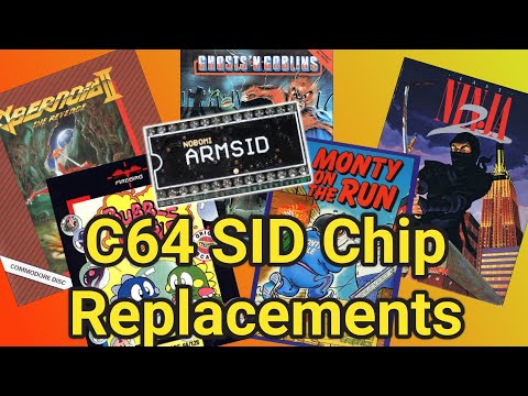 Comparing the ARMSID, Nano SwinSID & MOS 6581 Sound Chips for the C64