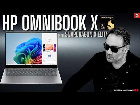 HP OmniBook X with Snapdragon X Elite (2024)