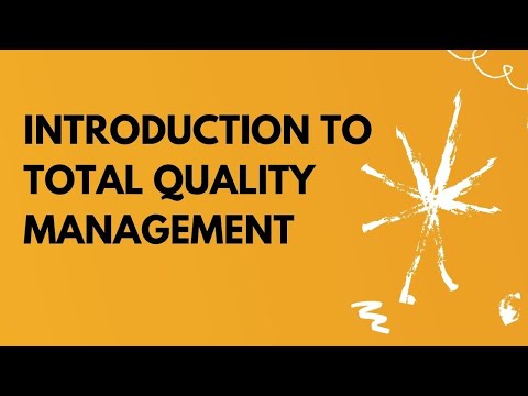 Introduction to Total Quality Management