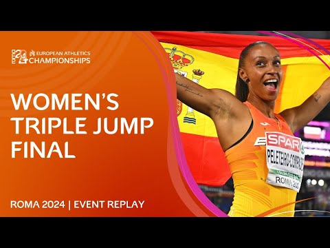 Women's triple jump final replay | Roma 2024