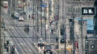 Sapporo Japan Traffic Cam & Cityscape Live 24/7 | 🚋札幌市電 中央区役所前停留場 SC03 live webcam
