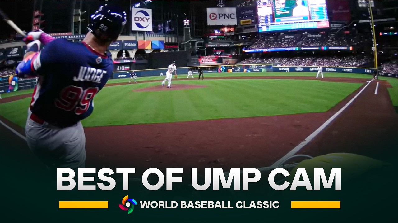 Best 2026 World Baseball Classic moments through the lens of UMP CAM!