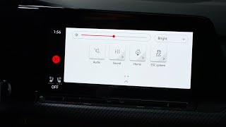 Volkswagen Quick Access Infotainment Menu