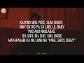 Testing // Skusta Clee (Lyrics Video)