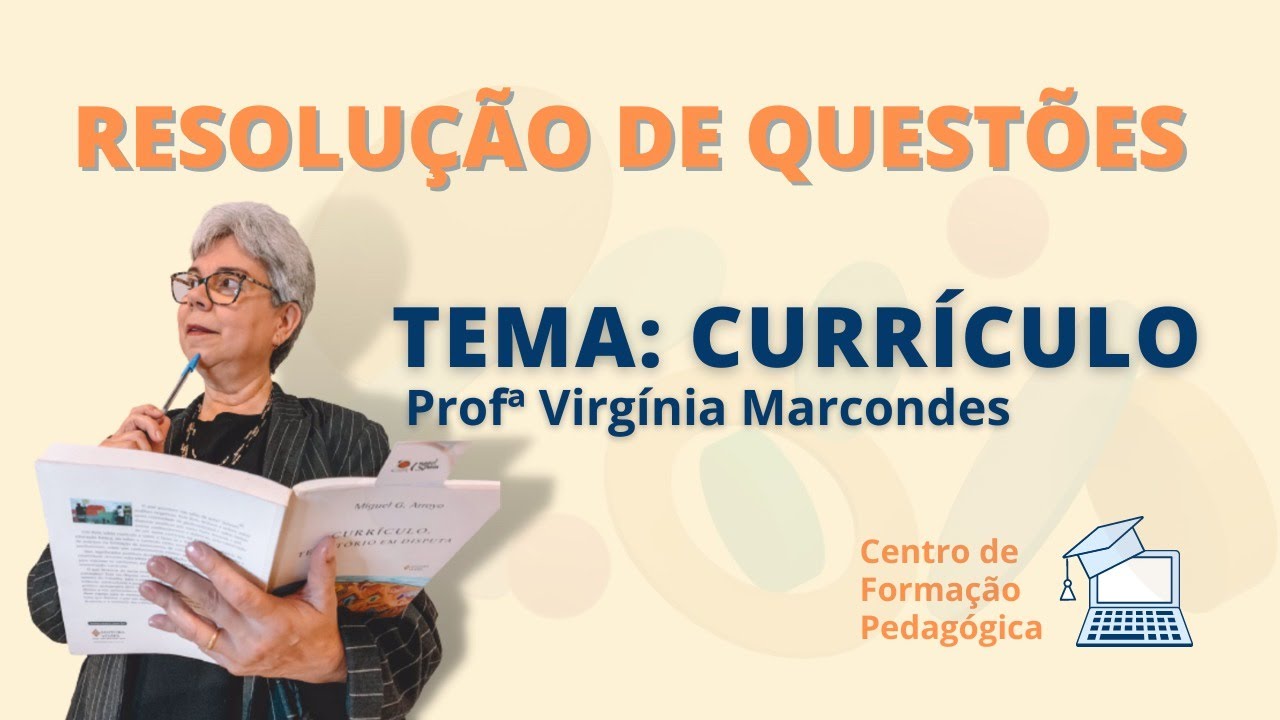 Currículo - Resolvendo Questões de Concurso