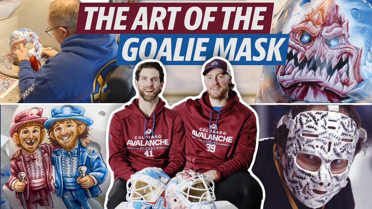 Skates Off: Wedgewood, Blackwood explore the Art of The Goalie Mask