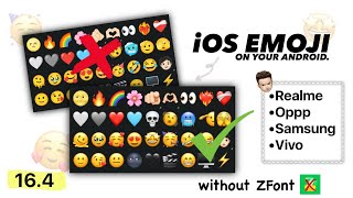 How to get iOS emojis on Android🤩 | 2024 Trick without using ZFont | Anuj 2.0