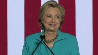Clinton: Trump is already making up lies about FBI letter