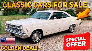BIG WIN! Classic Cars Under $8,000 On Craigslist Worth Way More Than Listed!