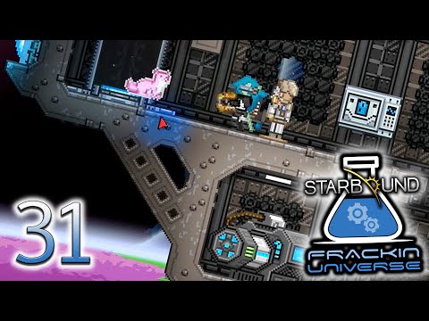 Starbound Frackin' Universe (Nadir, Part 31) - Material Science [PC Gameplay]