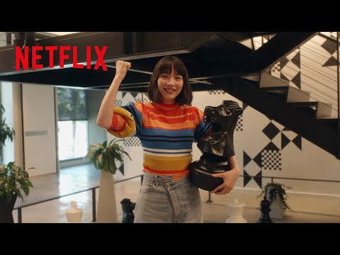 Non Checks 5 Things Off Her Bucket List At Netflix's LA Office [Subtitled]