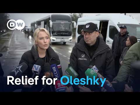 Rare ceasefire: Ukraine and Russia evacuate civilians from Oleshky | DW News